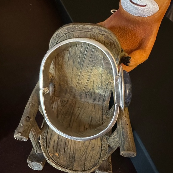 Classic Purple Stone Sliver Bangle Bracelet - Picture 6 of 7